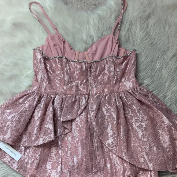 NWT For Love and Lemons Shai Maxi Gown Dress - Picture 14 of 16